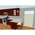 alder-cabinets-stained-decorative-glass-Inserts-custom-wine-rack-crema-bordeaux-granite-countertop
